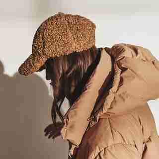 TEDDY BALL CAP, CAMEL