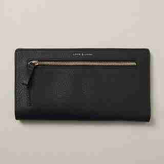 AVION TRAVEL WALLET, BLACK