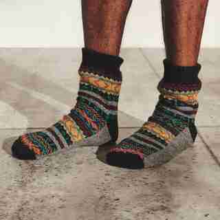 MENS FAIR ISLE READING SOCKS™