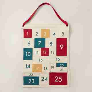 ADVENT CANVAS WALL CALENDAR