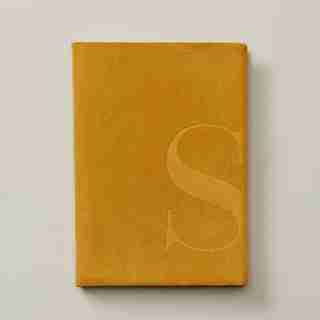 SUEDE MONOGRAM JOURNAL S