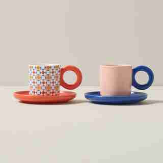 SET OF 2 SHORT ESPRESSO CUPS