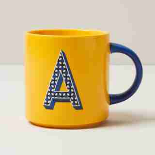MONOGRAM MUG A