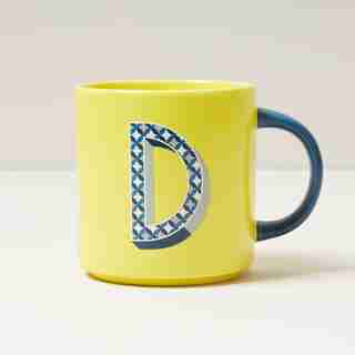 MONOGRAM MUG D