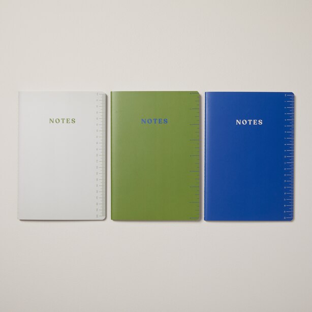 SET OF 3 SMALL NOTEBOOKS, GREEN by NOTA Gifts www.chapters.indigo.ca