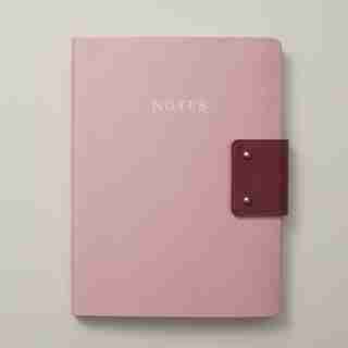LARGE ULTRA FLEXI BUTTON JOURNAL, PINK