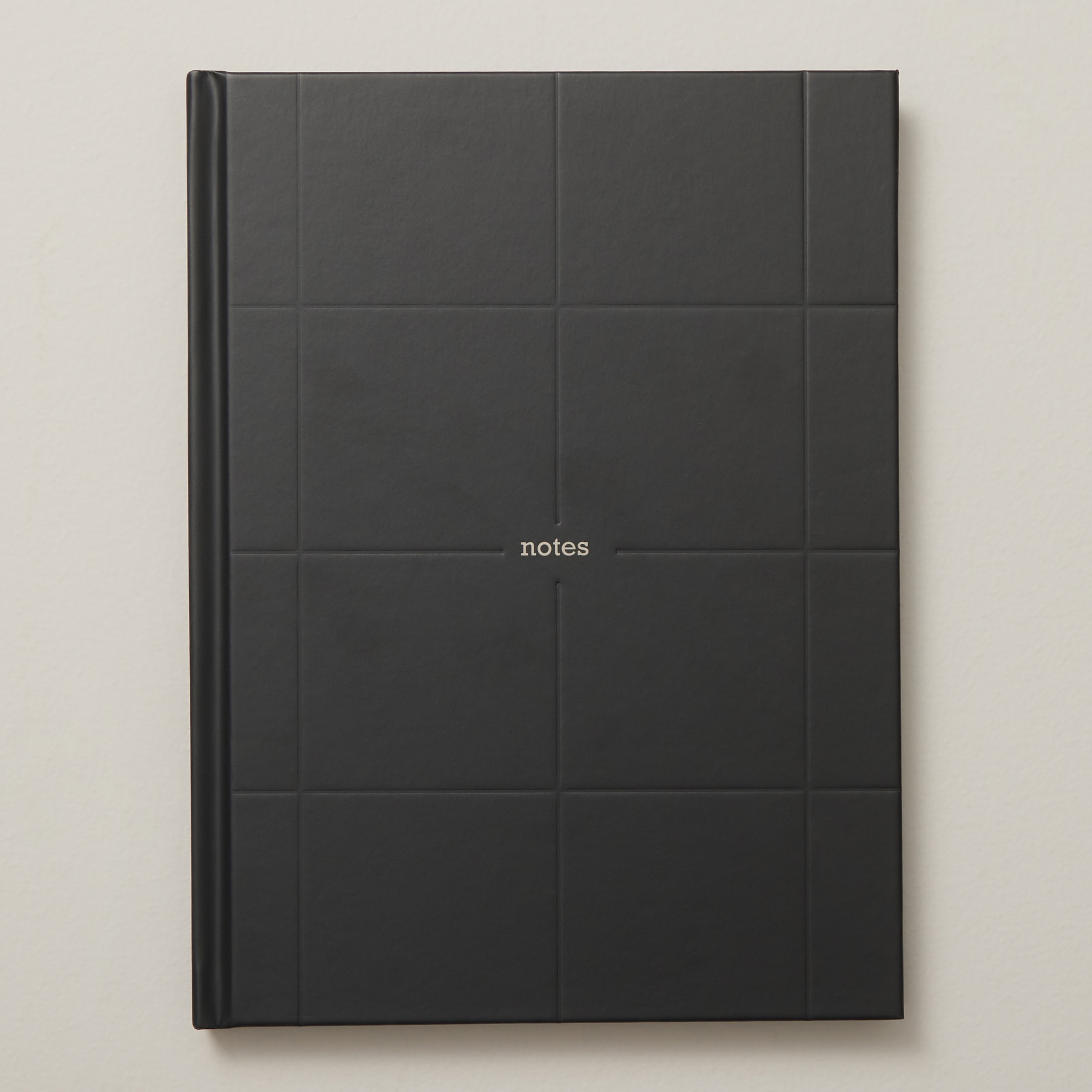 Small Hardcover Journal, Black Window Pane ('') | Indigo Small Hardcover Journal, Black Window Pane ('') | Indigo