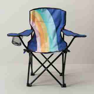 KIDS FOLDABLE CHAIR, RAINBOW