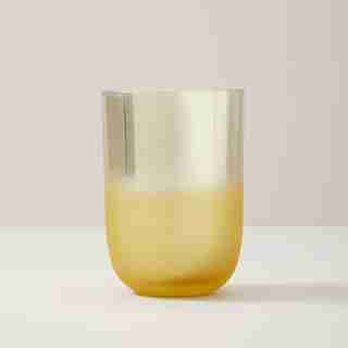 LARGE MERCURY GLASS CANDLE, SPICED VANILLA & CASHMERE