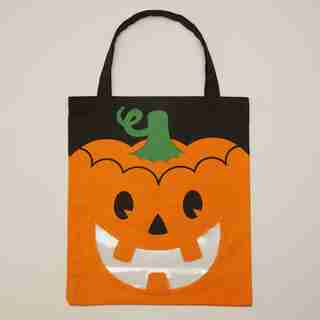 HALLOWEEN TOTE BAG, JACK-O-LANTERN