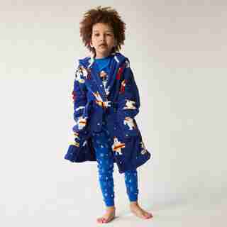 Fleece Robe, Snowboard Polar Bear 5-6