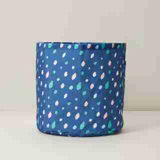 CANVAS BASKET, DASHES