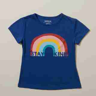 RECYCLED T-SHIRT, STAY KIND SMALL