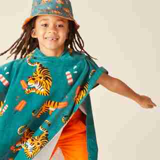 PRINTED SUN HAT, TIGER