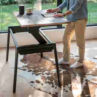 RockIt @Home Sit/Stand Desk, Dark