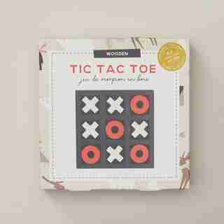 WOODEN TIC TAC TOE