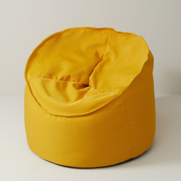 Canvas Bean Bag Chair, Yellow by Norka Living Gifts www.chapters