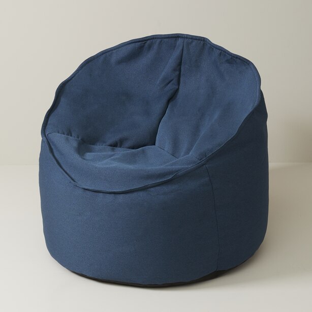 Canvas Bean Bag Chair, Blue by Norka Living Gifts www.chapters