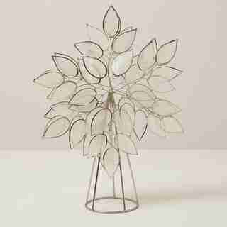 CAPIZ TREE TOPPER, LEAF