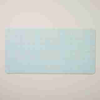 DESK PAD, PALE BLUE GRID