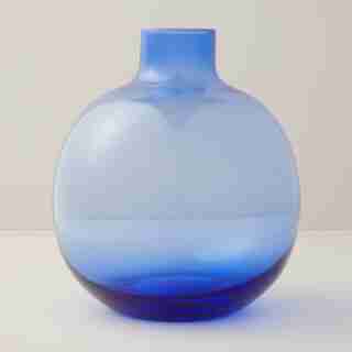 BUD VASE, LARGE, LIGHT BLUE