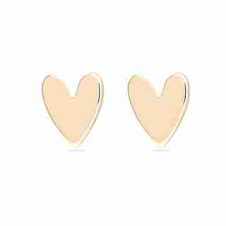 LARGER LOVELY HEART EARRINGS