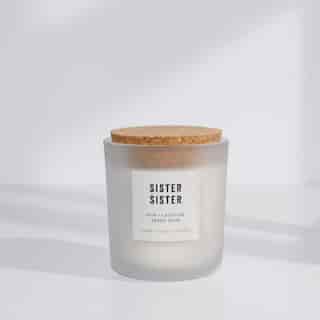 Sister Sister Scented Soy Candle