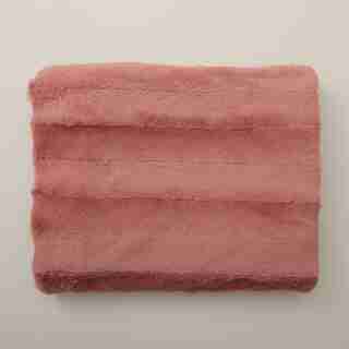 Faux Fur Patterned Blanket