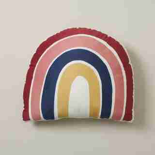 SHAPED CUSHION, RAINBOW