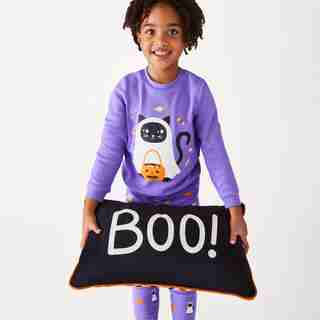 CUSHION, HALLOWEEN BOO