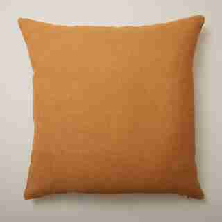 HOUSSE DE COUSSIN EN LIN – TERRE DE SIENNE (61 CM X 61 CM)