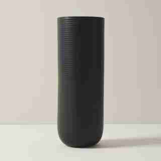 LARGE ARCH VASE, BLACK