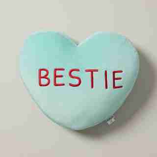 HEART SHAPED CUSHION, BESTIE 12"