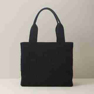 CANVAS TOTE COOLER BAG BLACK