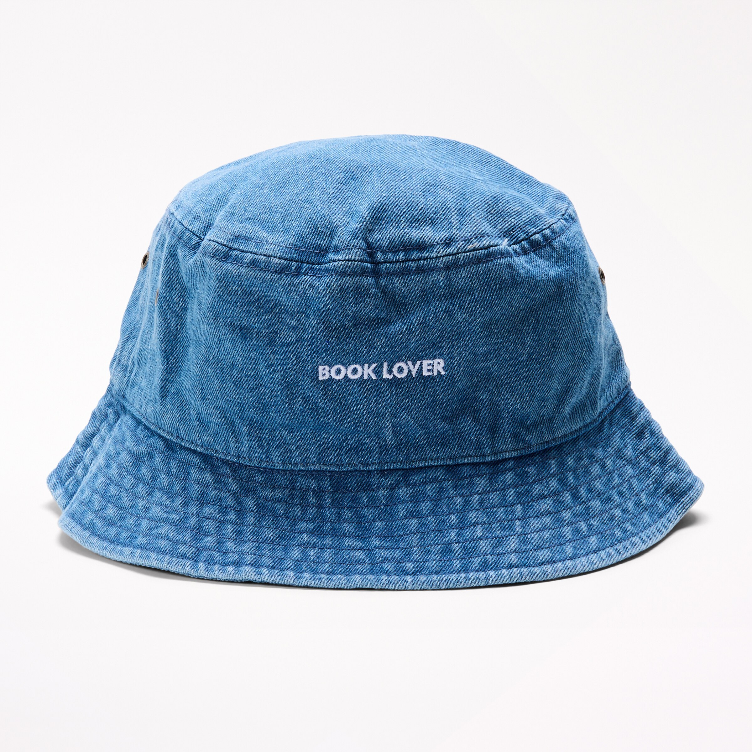 Bucket Hat, Book Lover, Denim ('') | Indigo