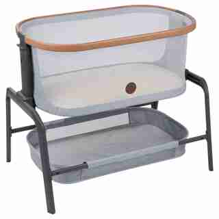 Iora Bedside Bassinet, Essential Grey