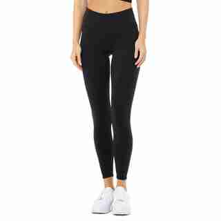 7/8 High-Waist Airbrush Legging, Black Large