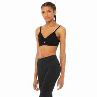 Alosoft Lounge Bra, Black Medium