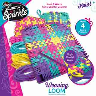 Cra-Z-Art Shimmer 'n Sparkle Weaving Loom
