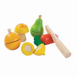 JEU DE FRUITS ET LÉGUMES, MULTICOLORE
