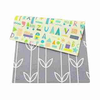 Baby Care™ Playmat Sea Petals Grey Small