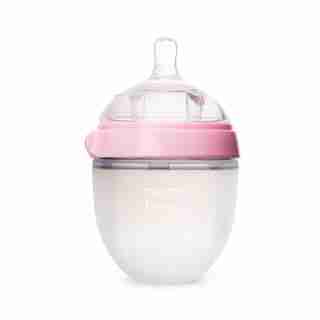Comotomo Natural Flow Baby Bottle Colic Prevention Pink 150 ML
