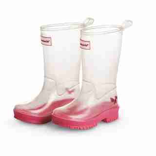 PEEK A BOO WELLIES FOR GIRLS (SIZE 8-9) WELLIE WISHERS BY AMERICAN GIRL