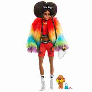 Barbie® Extra Doll Rainbow Coat