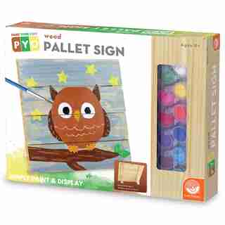 MindWare® Paint Your Own Wood Pallet Sign