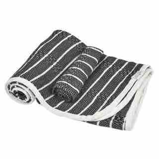 Hooded Turkish Towel and Wash Cloth Bundle Raven