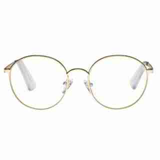 Boring Sights Blue light glasses, Gold