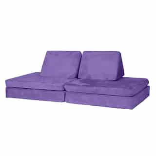 Huddle - Lilac Purple, Modular Foam Couch