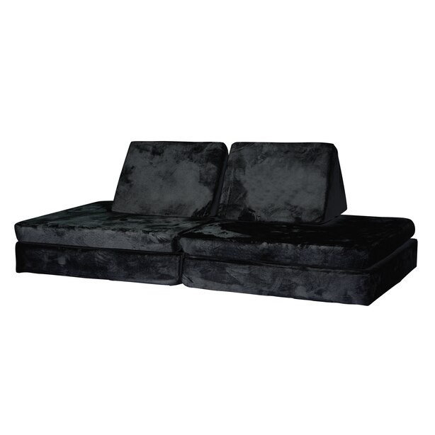 Huddle Black, Modular Foam Couch by Huddle Toys www.chapters