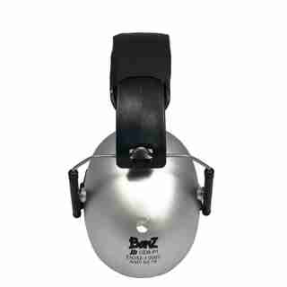 Baby Banz Earmuffs Kids Hearing Protection - Ages 2+ Years - Silver